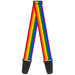 Guitar Strap - Flag Pride Rainbow Guitar Straps Buckle-Down   