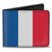 Bi-Fold Wallet - France Flags Bi-Fold Wallets Buckle-Down   