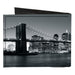 Canvas Bi-Fold Wallet - NEW YORK Brooklyn Bridge Skyline Canvas Bi-Fold Wallets Buckle-Down   