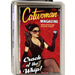 Business Card Holder - LARGE - CATWOMAN-CRACK OF A WHIP Bombshell Pose FCG Reds Metal ID Cases DC Comics   