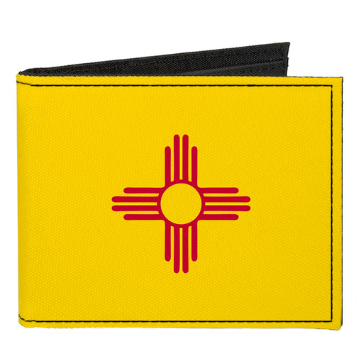 Canvas Bi-Fold Wallet - New Mexico Flag Canvas Bi-Fold Wallets Buckle-Down   