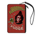 Canvas Zipper Wallet - LARGE - A Christmas Story Ralphie OH FUDGE! Collage Reds Greens Canvas Zipper Wallets Warner Bros. Holiday Movies   