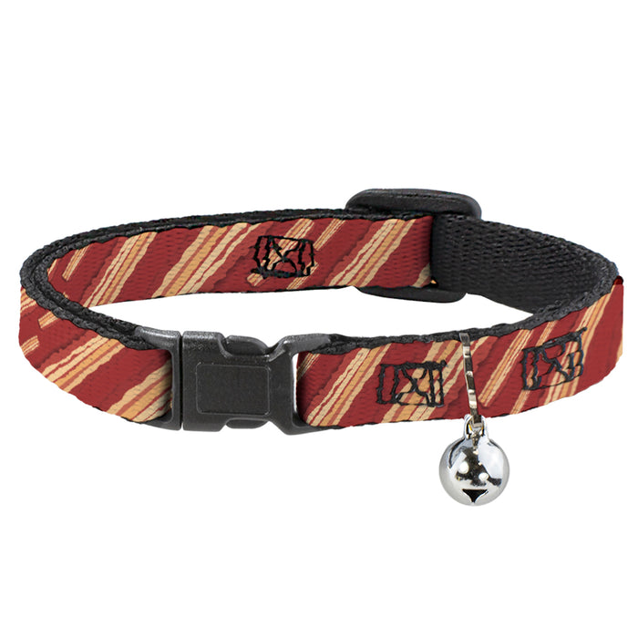 Cat Collar Breakaway - Bacon Slices Red Breakaway Cat Collars Buckle-Down   