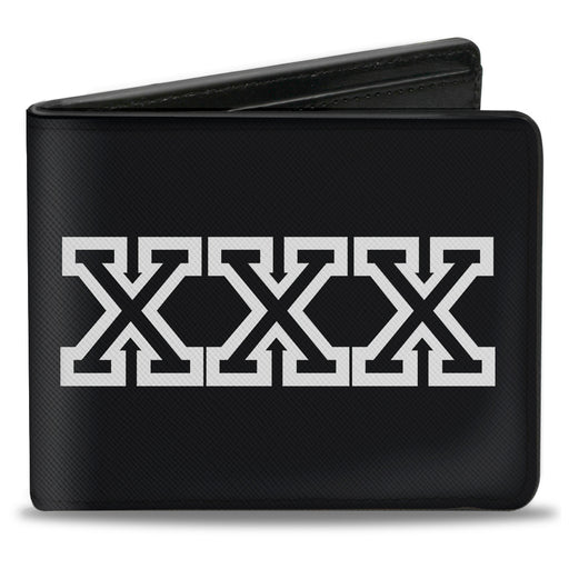 Bi-Fold Wallet - XXX Black White Bi-Fold Wallets Buckle-Down   