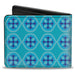 Bi-Fold Wallet - Wallpaper2 Baby Blue Blue Bi-Fold Wallets Buckle-Down   