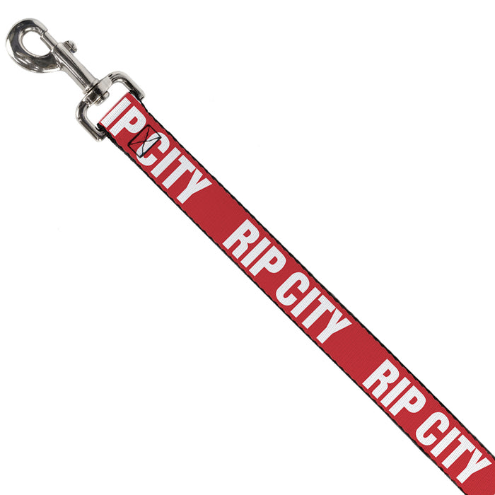 Dog Leash - RIP CITY Red/White Dog Leashes Buckle-Down   