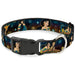 Plastic Clip Collar - Jasmine & Aladdin Carpet Ride/Jasmine Poses/Flowers Plastic Clip Collars Disney   