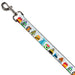 Dog Leash - Pixar Holiday Collection Character Gifts Lineup/Stars White/Blues Dog Leashes Disney   