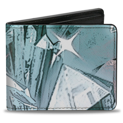 Bi-Fold Wallet - Crystals3 Clear Bi-Fold Wallets Buckle-Down   