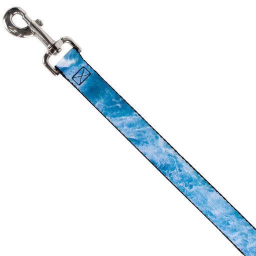 Dog Leash - Ocean Vivid White Wash Dog Leashes Buckle-Down   