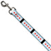 Dog Leash - Chicago Flags/Black Dog Leashes Buckle-Down   