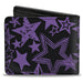 Bi-Fold Wallet - Stargazer Black Purple Bi-Fold Wallets Buckle-Down   