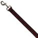 Dog Leash - Vinyl Records 2-Stripe Red/Black/Gray Dog Leashes Buckle-Down   