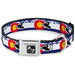 Dog Bone Seatbelt Buckle Collar - Colorado/Snowmobiler/Mountains Seatbelt Buckle Collars Buckle-Down   
