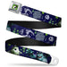 Monster Wide Eye Full Color Seatbelt Belt - Monsters University Sully & Mike Poses/GRRRRR! Webbing Seatbelt Belts Disney   